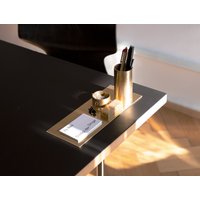Schreibtischablage Aus Messing/Schreibtischset Stiftehalter von ItaRes
