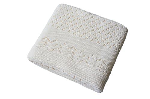Italbaby Strickdecke für Kinderbett, Größe 110 x 150 cm, elfenbeinfarben Italbaby Strickdecke für Kinderbett, Größe 110 x 150 cm, elfenbeinfarben von Italbaby
