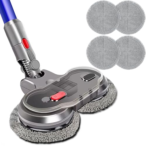 Italdos Bodendüse kompatibel mit Dyson V7 V8 V10 V11 V15 - Multifunktional 3 in 1 mit abnehmbarem Wassertank + 3 Paar waschbare Mikrofasertücher - Polieren, Reinigen von Italdos