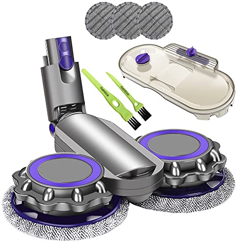 Italdos Motorisierte Bodenbürste kompatibel für Dyson Digital Slim Fluffy V12 Slim Staubsauger Lava Polieren inklusive Mikrofasertuch - nicht kompatibel mit Standardversion von Italdos