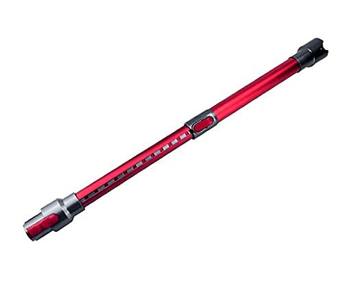 Italdos Teleskoprohr Verlängerungsstange aus Aluminium für Dyson V11 V10 V8 V7 Ausziehbare Stange Verlängerung - Rot von Italdos