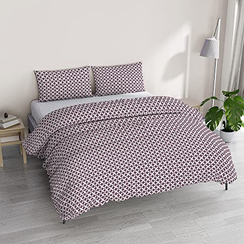 Athena Bettwäsche-Set Made in Italy, Doppelbett Rita Rosa von Italian Bed Linen