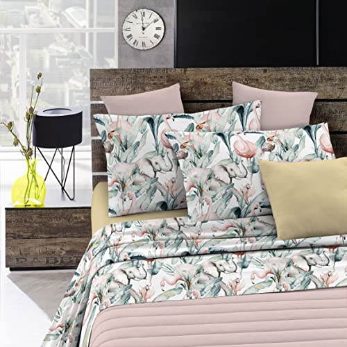 Italian Bed Linen, "Fashion Bettwäsche-Set, Denny, Doppelbett von Italian Bed Linen