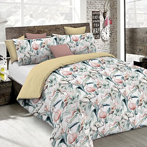 Italian Bed Linen, "Fashion Bettbezug Set, Denny, Doppelbett von Italian Bed Linen