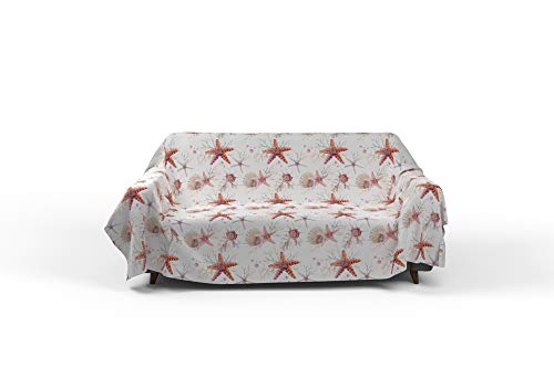 Fantasy dekoratives Tuch,170x260cm,starfish Fantasy dekoratives Tuch,170x260cm,starfish von Italian Bed Linen