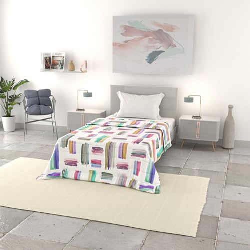 Italian Bed Linen Basic Sommer Steppdecke, Bedruckte mikrofaser, 200x240cm, Multicolor Italian Bed Linen Basic Sommer Steppdecke, Bedruckte mikrofaser, 200x240cm, Multicolor von Italian Bed Linen