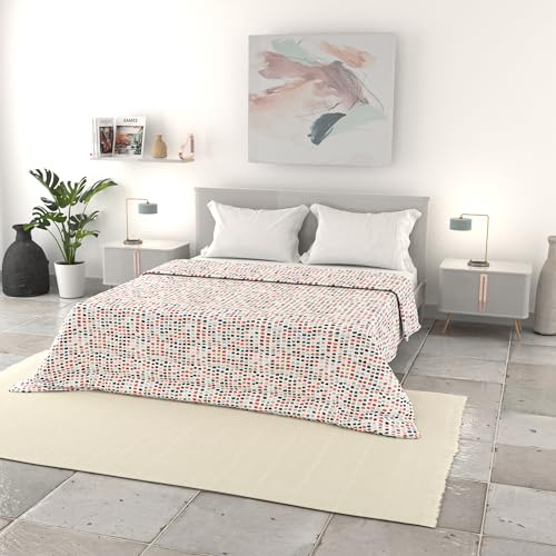 Italian Bed Linen Basic Sommer Steppdecke, Bedruckte mikrofaser, 250x240cm, Sketch Italian Bed Linen Basic Sommer Steppdecke, Bedruckte mikrofaser, 250x240cm, Sketch von Italian Bed Linen