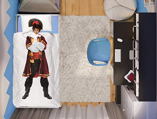 Italian Bed Linen Bettdeckenbezug-Set Digital Kids, Pirata, Einzeln von Italian Bed Linen