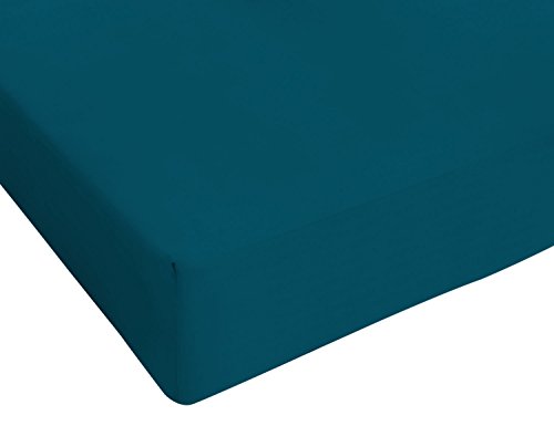 Max color Betttuch 25cm Ecke, 100% Baumwolle, Öl grün, kleine Doppelte von Italian Bed Linen