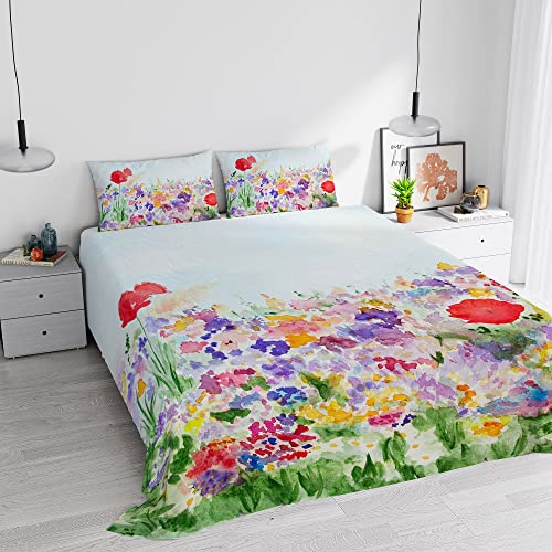 Italian Bed Linen Bettwäsche-Set mit Digitaldruck, 100% Baumwolle, SD-23, Doppelbett von Italian Bed Linen