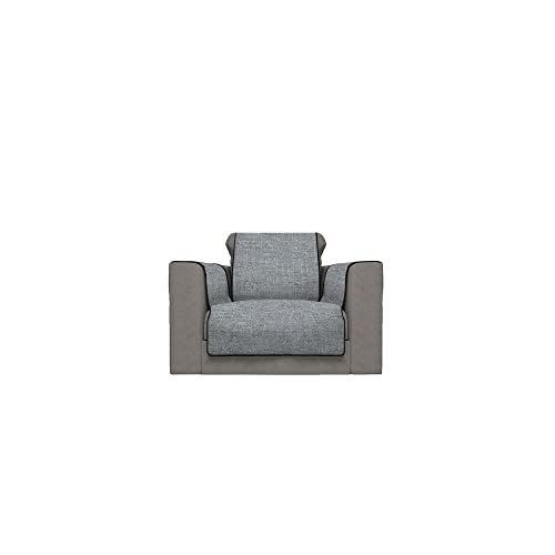 Italian Bed Linen Comfortable Sofa Blanket, dunkelgrau, 1 Platz von Italian Bed Linen