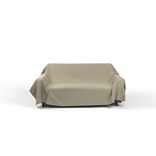 Italian Bed Linen Dekoratives Tuch MAX Color, sofabezug, Taubengrau, 170x300cm Italian Bed Linen Dekoratives Tuch MAX Color, sofabezug, Taubengrau, 170x300cm von Italian Bed Linen