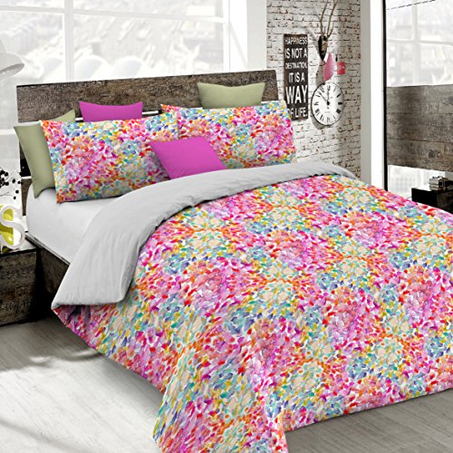 Italian Bed Linen Fantasy Bettbezug, Spring, Kleine doppelte von Italian Bed Linen