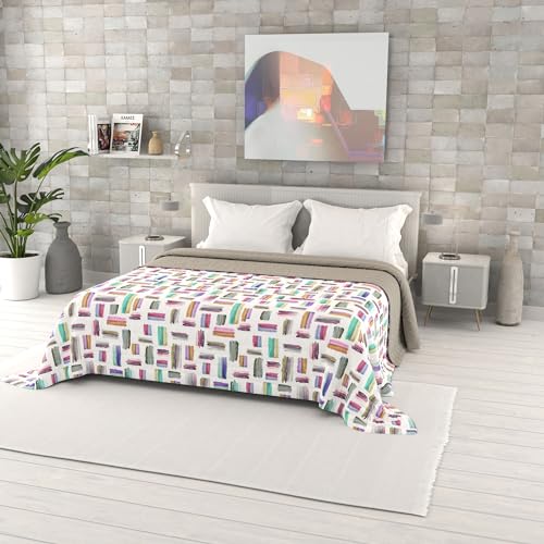 Italian Bed Linen Gedruckt Sommer steppdecke Fantasy, Multicolor, 260x270cm Italian Bed Linen Gedruckt Sommer steppdecke Fantasy, Multicolor, 260x270cm von Italian Bed Linen