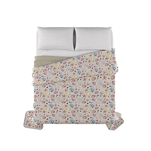 Italian Bed Linen Fantasy Steppdecke für den Sommer, Bedruckt, Mikrofaser, Marea, 260 x 270 cm Italian Bed Linen Fantasy Steppdecke für den Sommer, Bedruckt, Mikrofaser, Marea, 260 x 270 cm von Italian Bed Linen