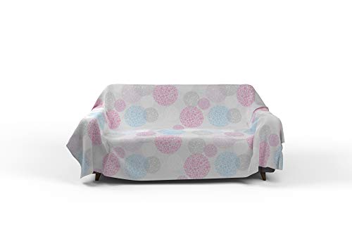 Italian Bed Linen Fantasy dekoratives Tuch,170x260cm,molecole Italian Bed Linen Fantasy dekoratives Tuch,170x260cm,molecole von Italian Bed Linen