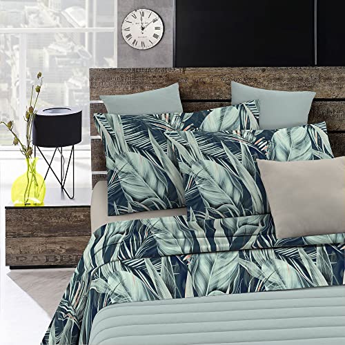 Italian Bed Linen, Fashion Bettwäsche-Set, Microfiber, Tropical, Einzelbett von Italian Bed Linen