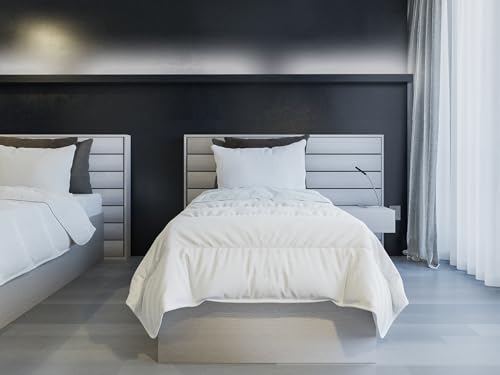 Italian Bed Linen SAIA Feuerhemmende Sommer-Daunenjacke, Weiß, 150 x 200 cm von Italian Bed Linen