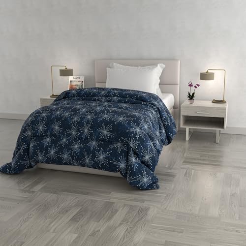 Italian Bed Linen Wintersteppdecke Fashion Polyester füllung, Fireworks, 170x260cm von Italian Bed Linen