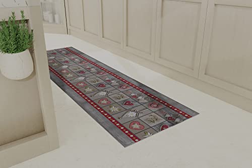 Italian Bed Linen Küchenläufer mit Digitaldruck, Polyester, Tirol, 50 x 250 cm von Italian Bed Linen