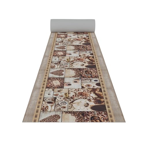 Italian Bed Linen Läufer Made in Italy mit Digitaldruck, Coffee, 50 x 50 cm Italian Bed Linen Läufer Made in Italy mit Digitaldruck, Coffee, 50 x 50 cm von Italian Bed Linen