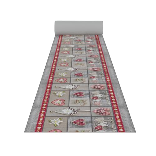 Italian Bed Linen Läufer Made in Italy mit Digitaldruck, Tirol 50 x 100 cm von Italian Bed Linen