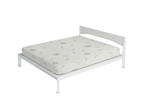 Italian Bed Linen Matratze Abdeckung, Polyester, Aloe, Doppelt Italian Bed Linen Matratze Abdeckung, Polyester, Aloe, Doppelt von Italian Bed Linen