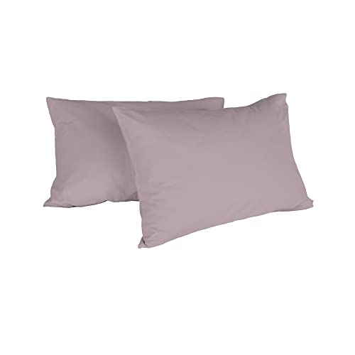 Italian Bed Linen Max Color Kissenbezugspaar, 100% Baumwolle, Dunsting Rose Italian Bed Linen Max Color Kissenbezugspaar, 100% Baumwolle, Dunsting Rose von Italian Bed Linen