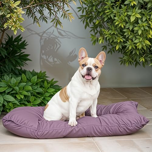 Italian Bed Linen Maxy Gestepptes Hundekissen ELEGANT für Hunde und Katzen, 60 x 100 cm, Lila Italian Bed Linen Maxy Gestepptes Hundekissen ELEGANT für Hunde und Katzen, 60 x 100 cm, Lila von Italian Bed Linen