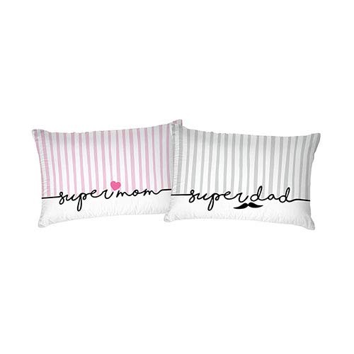 Italian Bed Linen 1 Paar Kissenbezüge Digitaldruck Bedruckt 62 52 x 82 cm von Italian Bed Linen