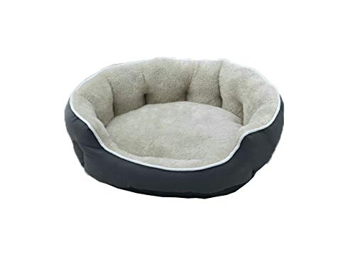 Italian Bed Linen SOGNI E CAPRICCI Pets, Körbchen für Hunden und Katzen, Creme, 48 x 42 x h16 cm von Italian Bed Linen