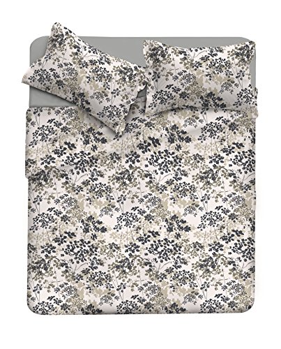 Italian Bed Linen Satin Bettwäsche, 100% Baumwolle, Doppelbett ST16 300x260x2 cm grau Italian Bed Linen Satin Bettwäsche, 100% Baumwolle, Doppelbett ST16 300x260x2 cm grau von Italian Bed Linen