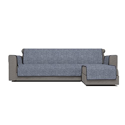 Komfort-Antigleiten-Sofa-Decke mit chaiselongue,190cm, dunkel blau von Italian Bed Linen