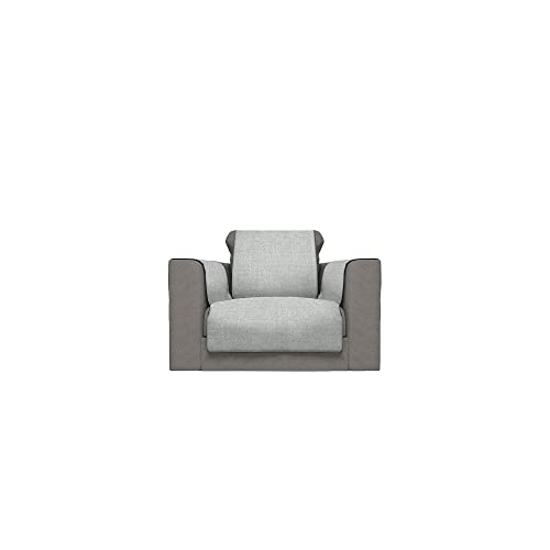 Komfort-Antigleiten-Sofa-Decke,1 Platz, grau von Italian Bed Linen