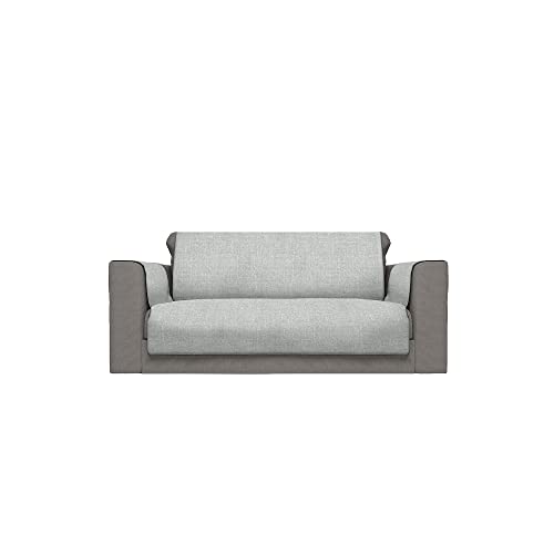 Komfort-Antigleiten-Sofa-Decke,2 Plätze maxy, grau von Italian Bed Linen