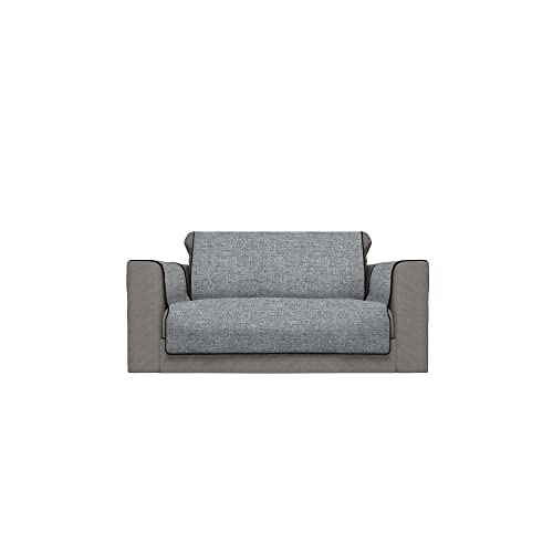 Italian Bed Linen Comfortable Sofa Blanket, dunkelgrau, 2 Plätze von Italian Bed Linen