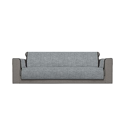 Italian Bed Linen Comfortable Sofa Blanket, dunkelgrau, 4 Plätze von Italian Bed Linen