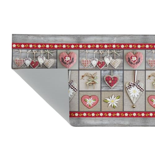 Italian Bed Linen Teppichläufer mit Digitaldruck, hergestellt in Italien, Tirol, 50 x 400 cm von Italian Bed Linen