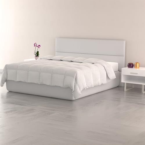 Italian Bed Linen Alaska gestepptes Winterbettdecke, 250x200cm von Italian Bed Linen