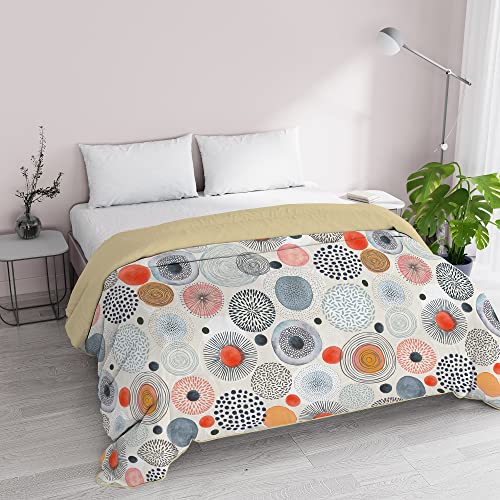 Italian Bed Linen Wintersteppdecke “Basic”, Acquerello, 250x245 cm von Italian Bed Linen