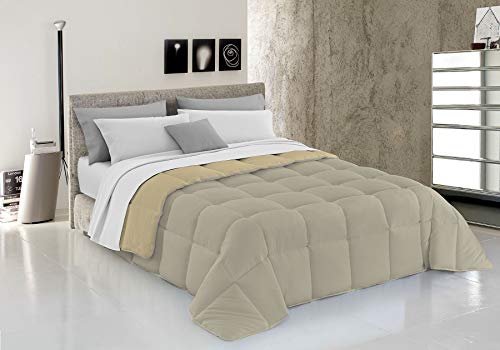 Italian Bed Linen Wintersteppdecke Elegant, Taubengrau/Creme, 260 x 260 cm, T-EL-tortora/panna-2P Italian Bed Linen Wintersteppdecke Elegant, Taubengrau/Creme, 260 x 260 cm, T-EL-tortora/panna-2P von MB HOME ITALY