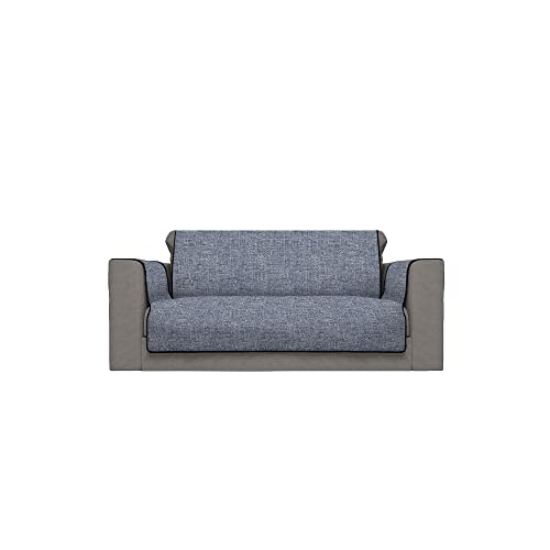 Komfort-Antigleiten-Sofa-Decke,2 Plätze maxy, dunkel blau von Italian Bed Linen