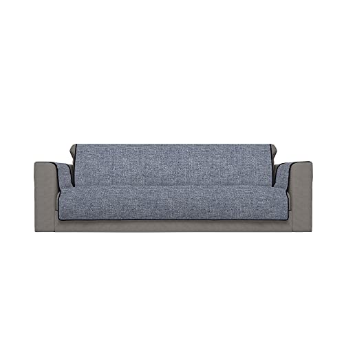 Komfort-Antigleiten-Sofa-Decke,4 Plätze, dunkel blau von Italian Bed Linen