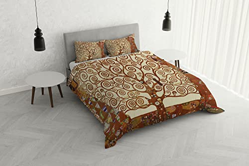 SD-48 Bettwäsche-Set mit Digitaldruck, hergestellt in Italien, für Doppelbett, SD-48 von Italian Bed Linen