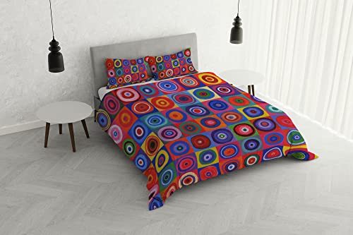 SD-64 Bettwäsche-Set mit Digitaldruck, hergestellt in Italien, Doppelbett SD-64 Bettwäsche-Set mit Digitaldruck, hergestellt in Italien, Doppelbett von Italian Bed Linen