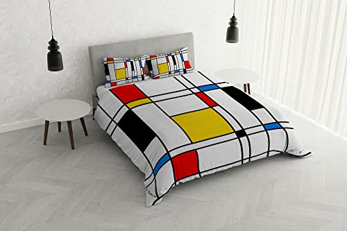 SD-66 Bettwäsche-Set mit Digitaldruck, hergestellt in Italien, Doppelbett von Italian Bed Linen