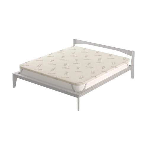 Topper INES abziehbar mit Kupferfutter, Doppelbett Maxi 180 x 200 cm von Italian Bed Linen