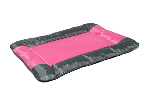 Wasserfeste Matte für Haustiere Träume und Ziegen Pets, 80 x 65 cm, Rosa von Italian Bed Linen