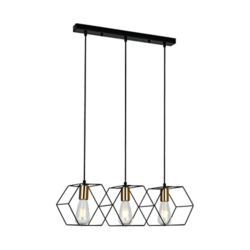 Italux Aina Moderne 3-flammige Stab-Pendel-Deckenleuchte, E27 von Italux Lighting