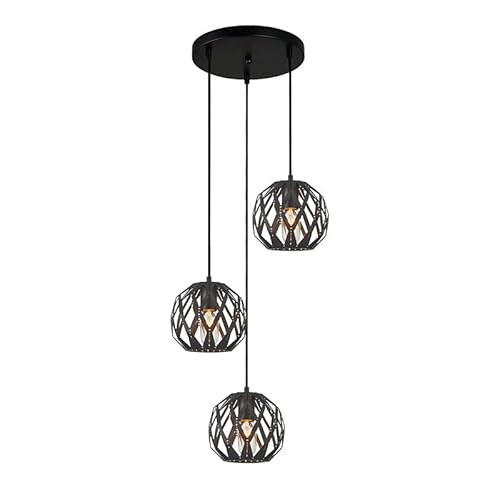 Italux Hilo Moderne 3-flammige Cluster-Pendel-Deckenleuchte, E27 von Italux Lighting